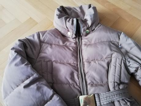 Péřová zimní bunda, zara,140
