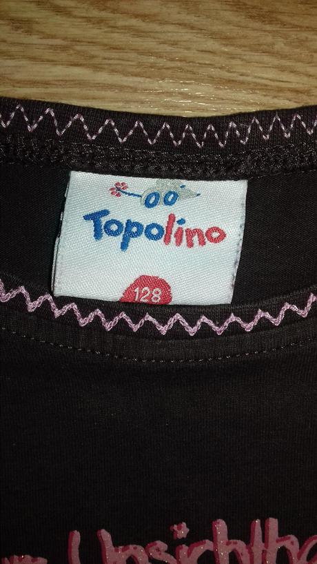 Tričko s dlouhým rukávem zn. topolino, topolino,128