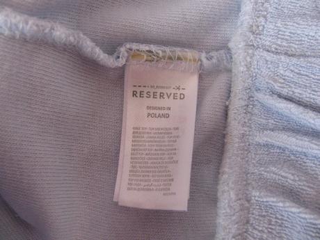 Letní modré crop top tričko reserved, reserved,146