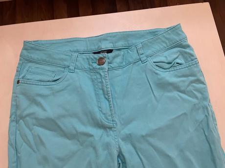 Světle modré džíny/kalhoty, vel m, ff, f&f,m