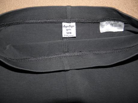 Tmavě hnědé legíny zn. dopodopo vel.128, dopodopo,128