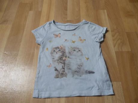 Kočičkové triko vel. 2-4 h-m, h&m,98