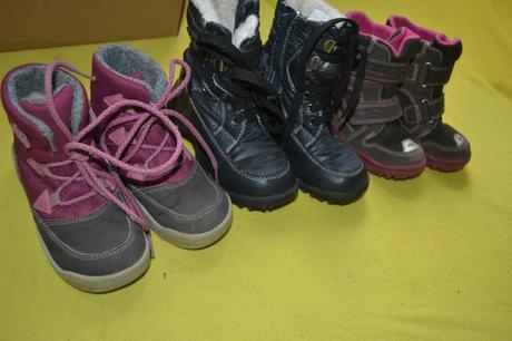 3x zimní boty 25,26,27, superfit,26