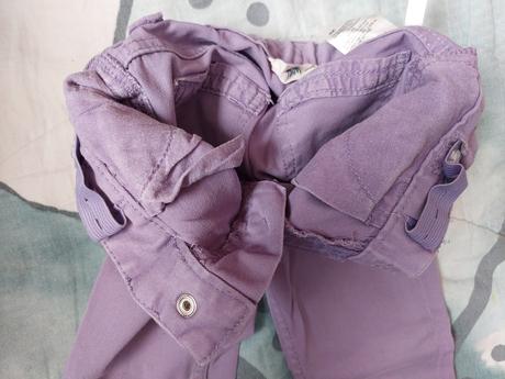 Džíny s kamínkem, h&m,98