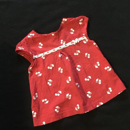 Vel. 62 červená tunika - šatičky, 62