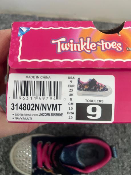 Skechers twinkle toes unicorn  vel. 25, skechers,25