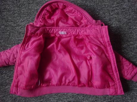 Zimní růžová bunda, vel. 98, lazy town,98