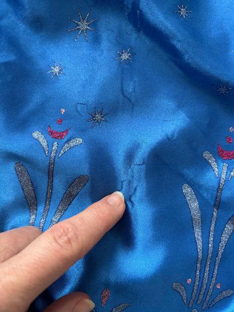 An28/ kostým princezna anna frozen- v.5/6 let, 