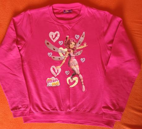 Dívčí mikina růžová mia and me, 146