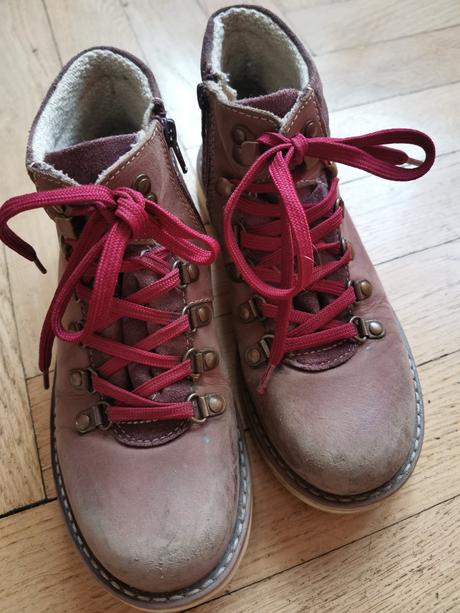 Obuv boty podzimní boty kotníkové vel. 35, 35