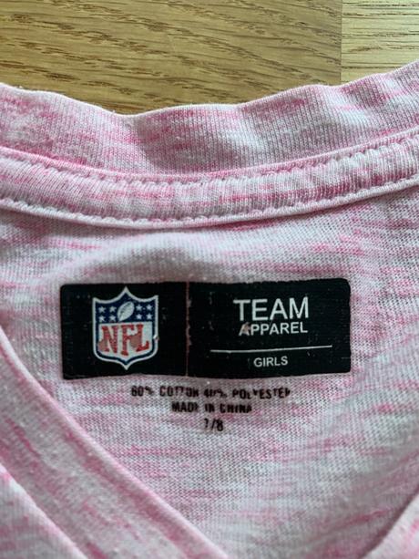 Triko & tričko růžové nfl raiders vel. 122/128, 122