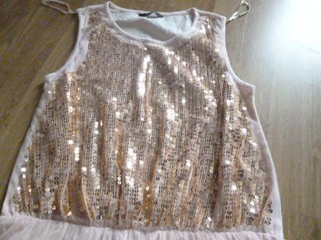 Flitrová tunika šaty vel. 11-12 george, george,152