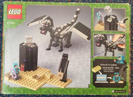 Lego minecraft 21151 - the end battle,