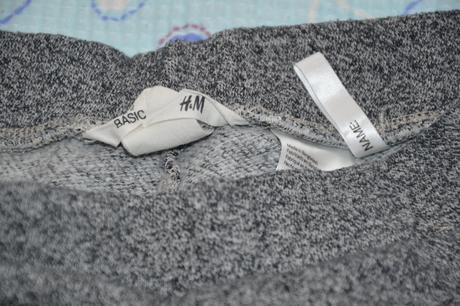 140 teplé úpletové legíny ham, h&m,140