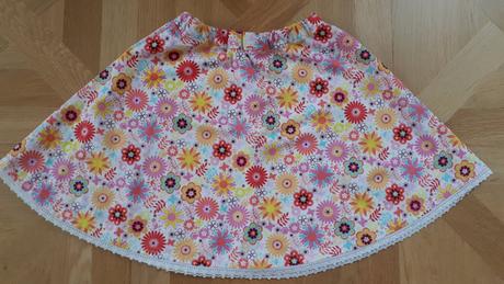 Originální sukně z fleru, 110