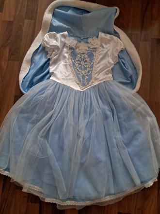 Kostým princezny s kabatkem 6-10let, 