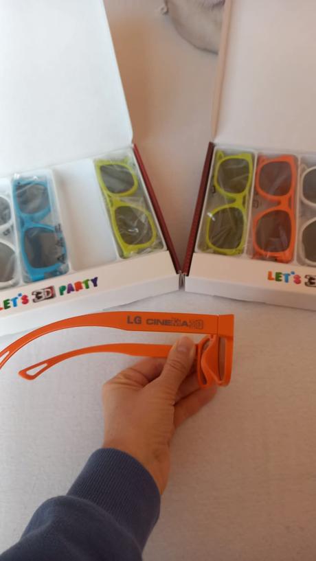 5 x (nebo 10x) 3d brýle lg, 