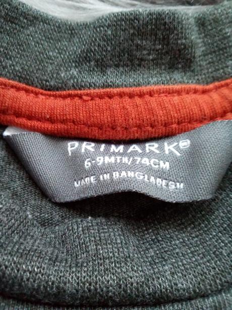 Triko zn.primark,vel.74, primark,74