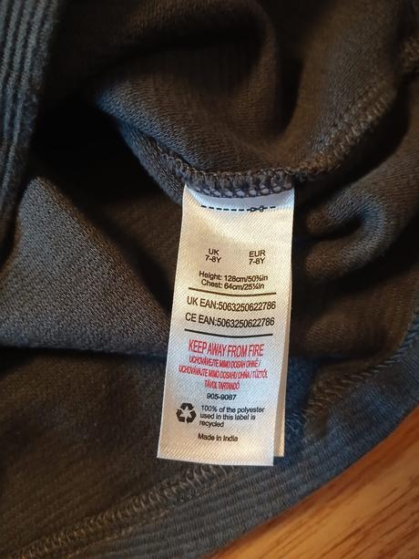 Tričko f&f, vel. 128, nové, basics,128