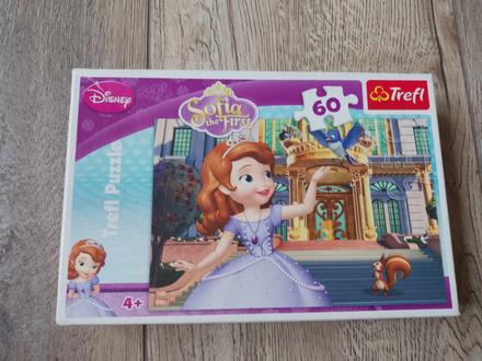Puzzle princezna sofie 4+,