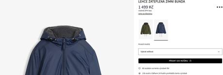 Pogumovaná zimní bunda, bonprix,48