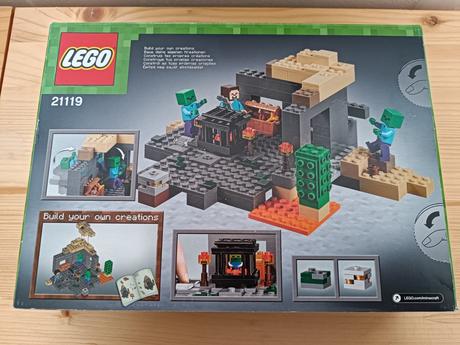 Lego minecracraft 21119 the dungeon, 