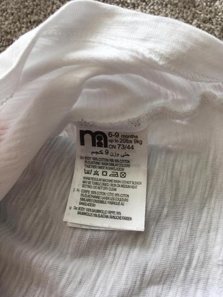 Tričko, mothercare,74