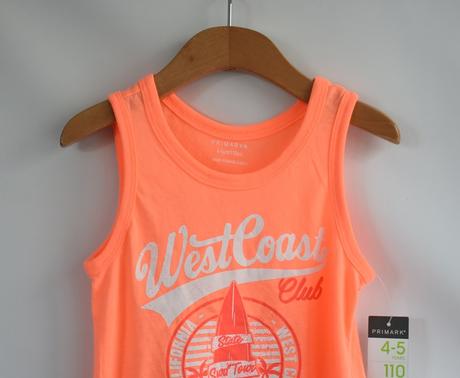 Tílko vel. 4 - 5 let, primark,110