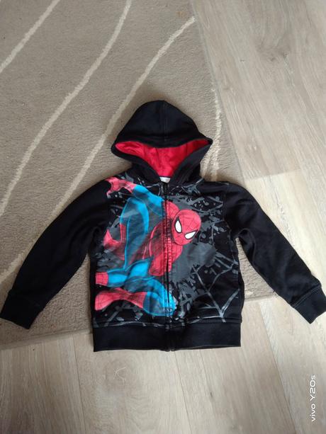 Mikina spiderman, h&m,104
