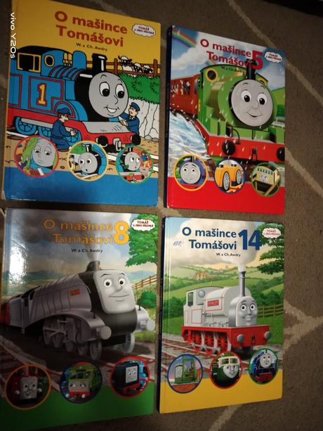 Knížky o mašince tomáš,