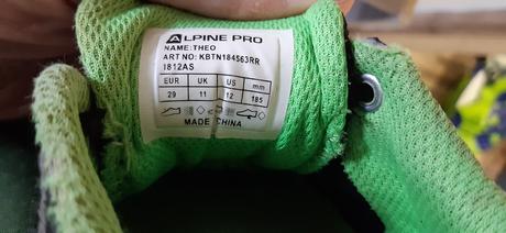 Dětské boty alpine, alpine pro,29