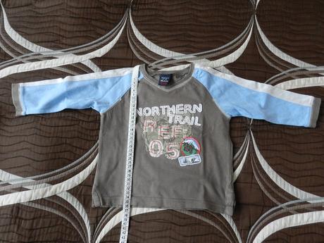 Triko dlouhý rukáv medvěd, next,86