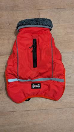 Ka416 nepromokavá psí bunda s, délka zad 30 cm, 