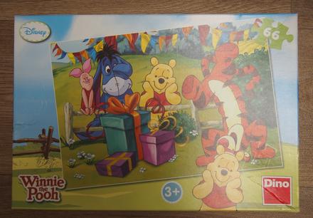 Puzzle medvídek pú disney, 