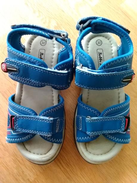 Boty - sandálky    vel.29/30  zn.bobbi shoes, bobbi shoes,29