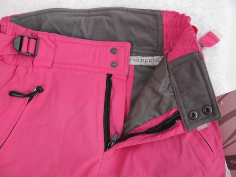 Lyžařské dívčí kalhoty, oteplovačky surfanic, 152