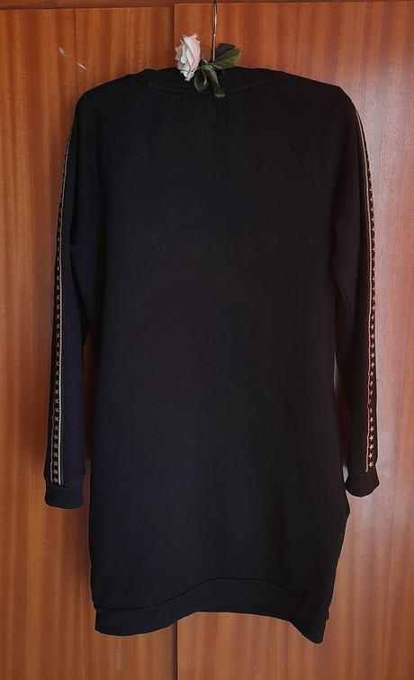 Superdry zdobené teplákové šaty s kapsami, superdry,s