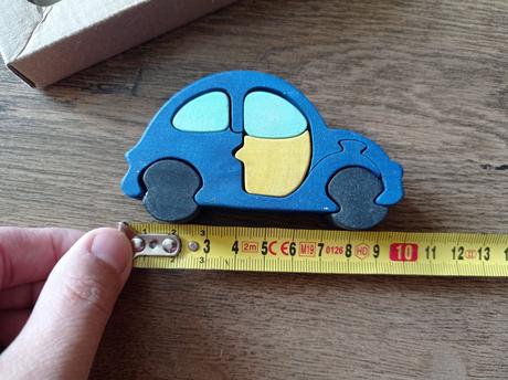 Dřevěné auto skládací,