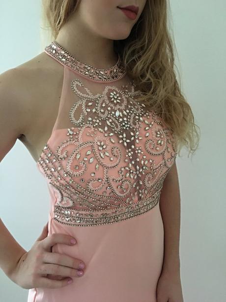 Společenské šaty pro vysokou postavu, v. l, l