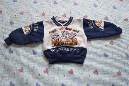 80 86 92 98 mikina mikinka s dalmatiny, 86