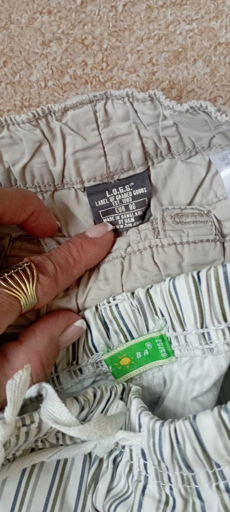 2x šortky zn."l.o.g.g." vel."86", l.o.g.g.,86