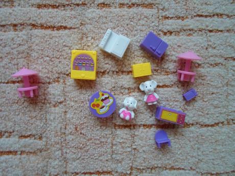 Dětský plastový růžový domeček na hraní, 