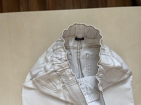 Bílé džíny, pas guma, vel m/l, esmara, esmara,m