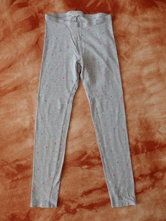 Legínky se srdíčky, h&m,134