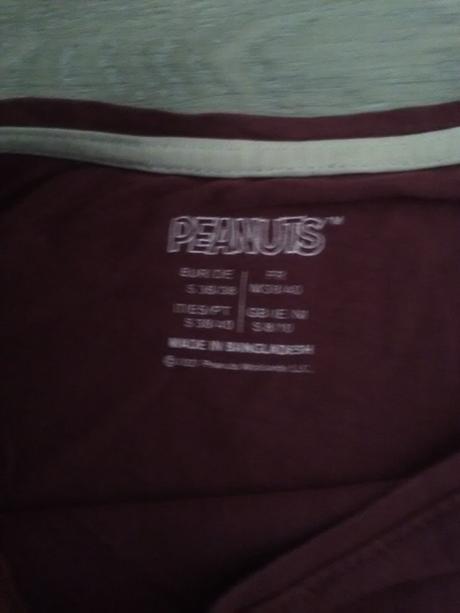 Noční košile, peanuts,s