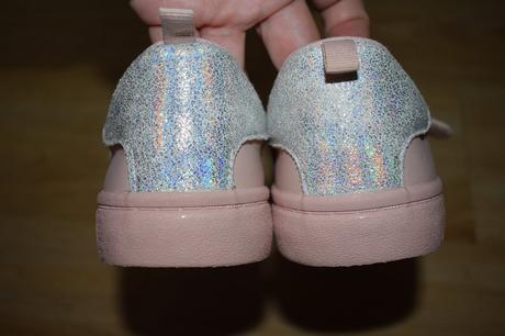 Krásné a slušivé světle růžové tenisky h&m, 34, h&m,34