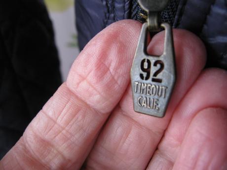 Přechodná dámská tmavě modrá bunda, timeout,s