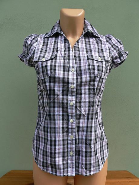 Vypasovaná káro košile blůzka levis - vel.xs, levis,xs