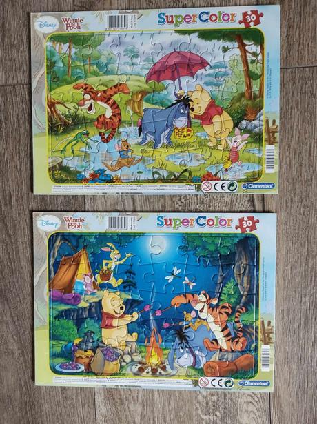 Puzzle s většími díly 30 ks, 