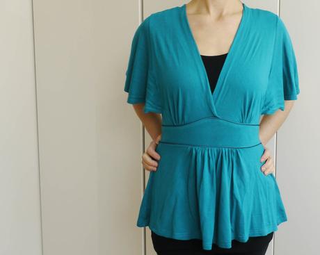 Tyrkysova bluza vel. 38 - 3 suisses, 38